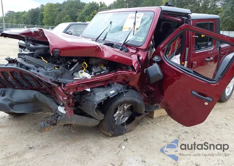 2021 Jeep Gladiator Sport S 4X4 from USA, damaged, VIN 1C6HJTAG6ML538954